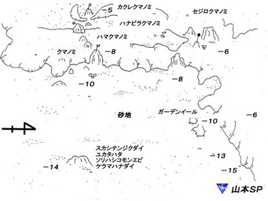 山本SPの地図